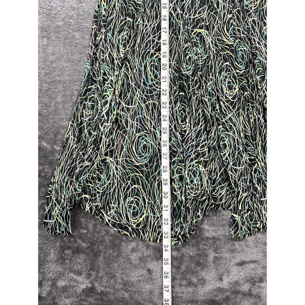 Vintage Rafael Full Swing Multi-color Maxi Skirt Women's M Whimsigoth Boho - Picture 6 of 8